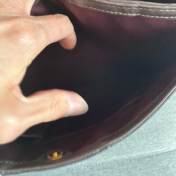 Coach Madison shoulder bag embossed croc espresso - Picture 16 of 16